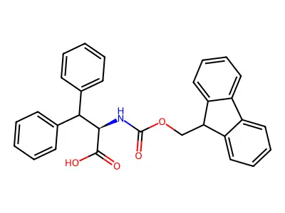 Fmoc-beta-phenyl-Phe-OH structure