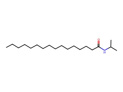 Hexadecanoic Acid Isopropylamide structure