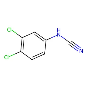 3,4-Dichlorophenylcyanamide structure