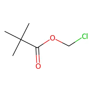 Chloromethyl pivalate structure