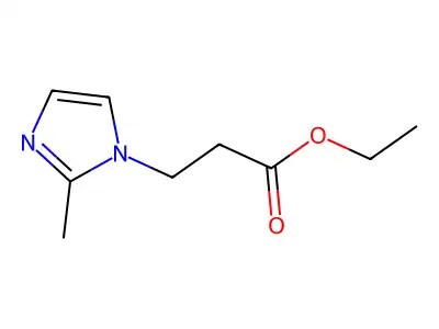 ethyl 3-(2-methyl-1H-imidazol-1-yl)propanoate structure
