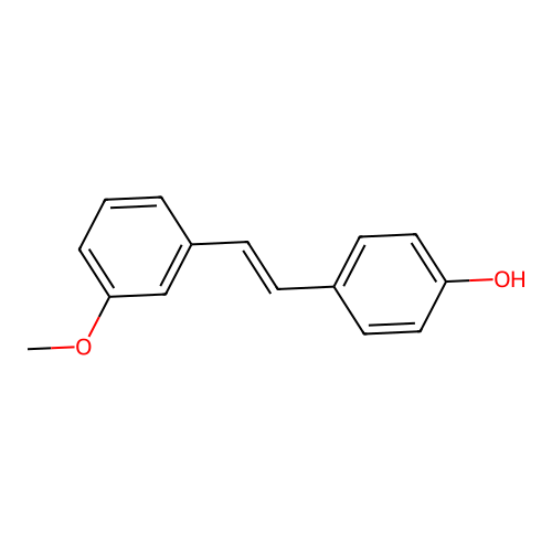 4-[2-(3-Methoxyphenyl)ethenyl]phenol structure