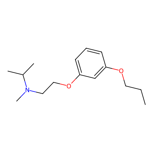 Edronocaine structure