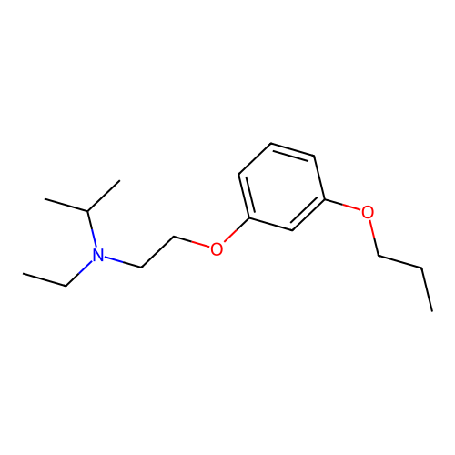 N-ethyl-N-[2-(3-propoxyphenoxy)ethyl]propan-2-amine structure