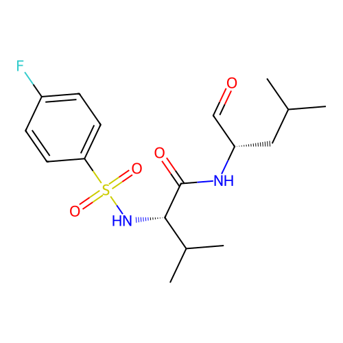 Calpain Inhibitor VI structure