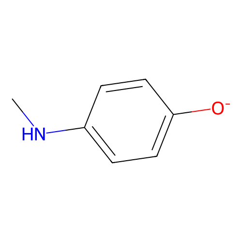 4-(Methylamino)phenolate structure