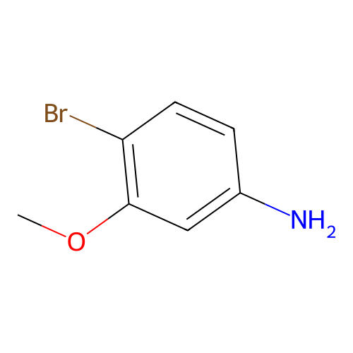 4-Bromo-3-methoxyaniline structure
