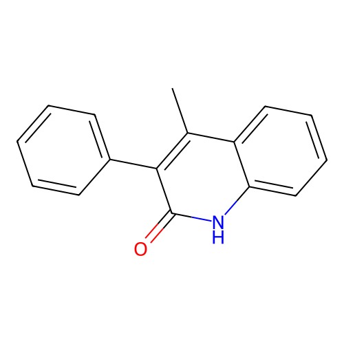 1H-Quinolin-2-one, 4-methyl-3-phenyl- structure