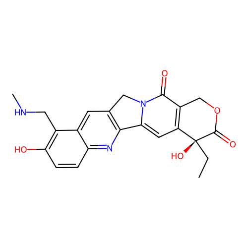 N-Desmethyl Topotecan structure