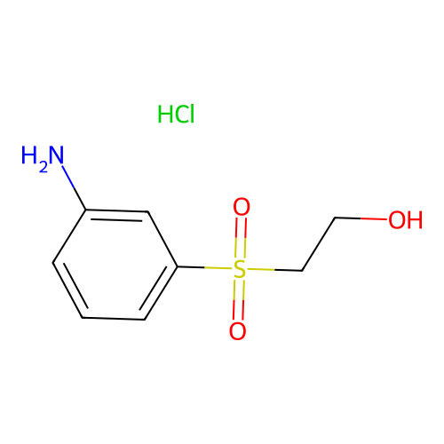 2-(3-Aminophenylsulfonyl)ethanol hydrochloride structure