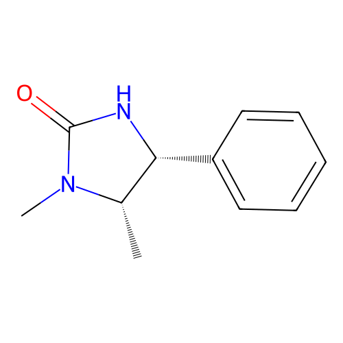 (4R,5S)-(-)-1,5-Dimethyl-4-phenyl-2-imidazolidinone structure