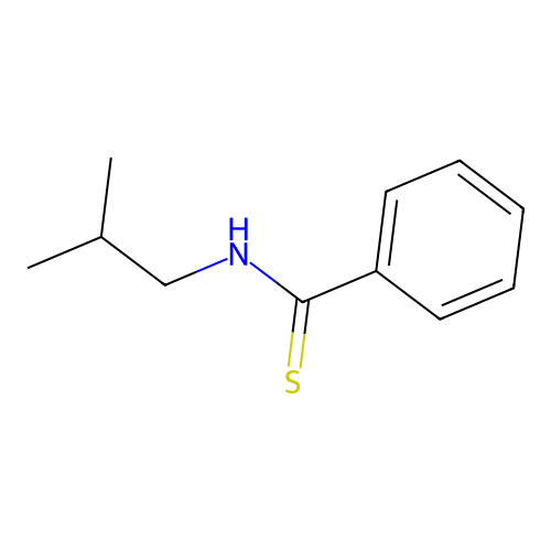 N-Isobutylthiobenzamide structure