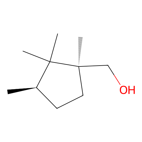 rac-[(1R,3S)-1,2,2,3-tetramethylcyclopentyl]methanol structure