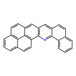 Benzo[h]phenaleno[1,9-bc]acridine structure