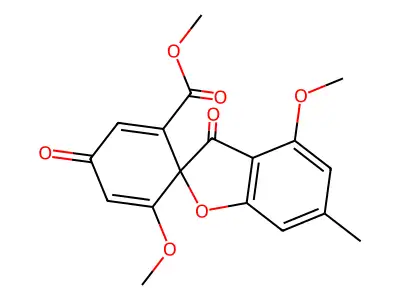 Trypacidin structure