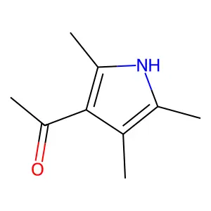 3-Acetyl-2,4,5-trimethylpyrrole structure