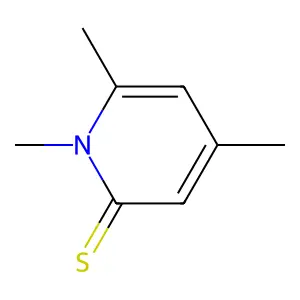 2(1H)-Pyridinethione, 1,4,6-trimethyl- structure