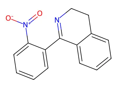 1-(2-Nitrophenyl)-3,4-dihydroisoquinoline structure