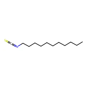 Undecyl isothiocyanate structure
