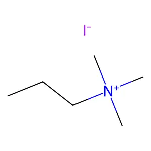 三甲基丙基碘化铵 structure