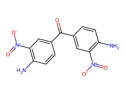 Methanone, bis(4-amino-3-nitrophenyl)- structure
