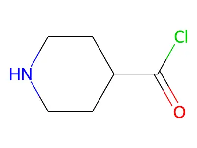 4-Piperidinecarbonyl chloride structure