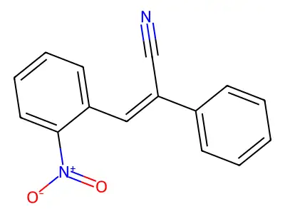 3-(2-Nitrophenyl)-2-phenylprop-2-enenitrile structure