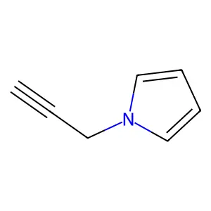 1-(prop-2-yn-1-yl)-1H-pyrrole structure