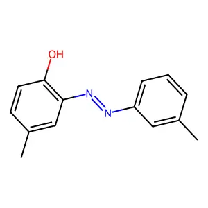2-Hydroxy-5,3'-dimethylazobenzene structure
