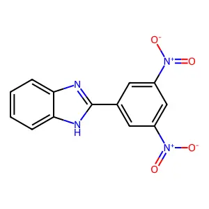 2-(3,5-dinitrophenyl)-1H-benzimidazole structure