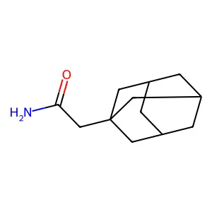 三环(3.3.1.13,7)癸烷-1-乙酰胺 structure