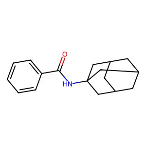 N-1-金刚烷基苯甲酰胺 structure