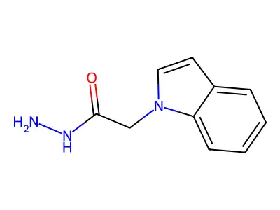 2-(1H-indol-1-yl)acetohydrazide structure