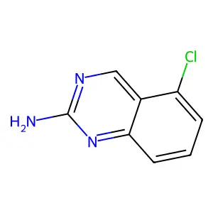 2-Amino-5-chloroquinazoline structure