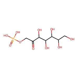 Sedoheptulose-1-phosphate structure