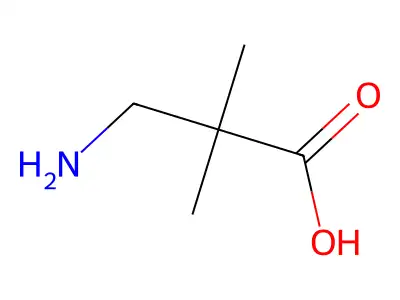 2,2-Dimethyl-beta-alanine structure