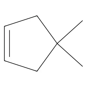 4,4-Dimethylcyclopentene structure