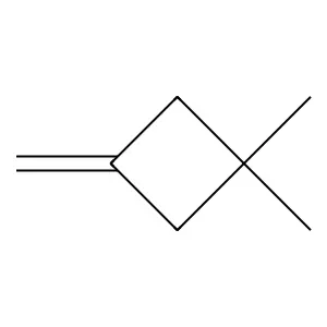 1,1-Dimethyl-3-methylenecyclobutane structure
