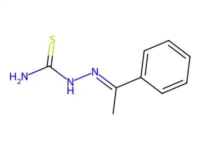 [(1-Phenylethylidene)amino]thiourea structure
