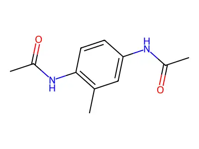 2,5-Diacetamidotoluene structure