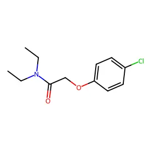 2-(4-氯苯氧基)-N,N-二乙基乙酰胺 structure