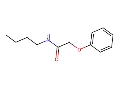 N-butyl-2-phenoxyacetamide structure