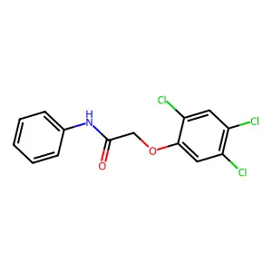 N-苯基-2-(2,4,5-三氯苯氧基)乙酰胺 structure