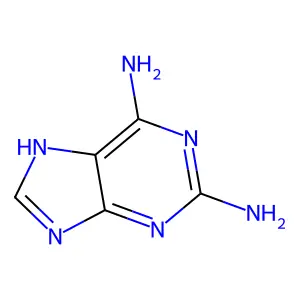 2 6-二氨基嘌呤 structure