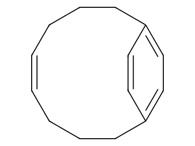 Bicyclo(8.2.2)tetradeca-5,10,12,13-tetraene, (Z)- structure