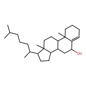 Cholest-4-en-6-ol structure