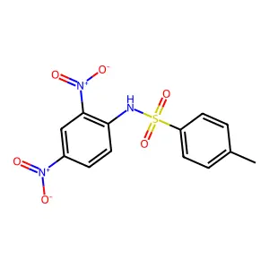N-(2,4-Dinitrophenyl)-4-methylbenzene-1-sulfonamide structure