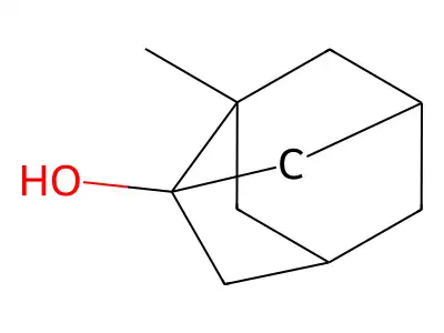 6a-methylhexahydro-2,5-methanopentalen-3a(1H)-ol structure