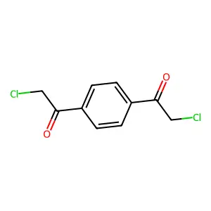 2-Chloro-1-[4-(2-chloroacetyl)phenyl]ethanone structure