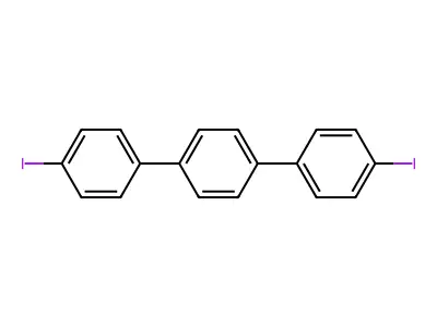4,4''-Diiodo-p-terphenyl structure